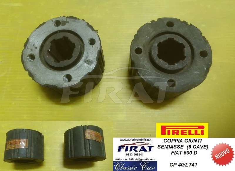 GIUNTO SEMIASSE FIAT 500 D 6 CAVE (PIRELLI)